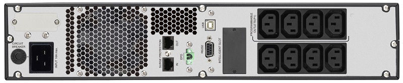 Интерактивный источник бесперебойного питания 2000ВА/1800Вт (1/1 однофазный) / 4 акб*9a, глубина 510 мм