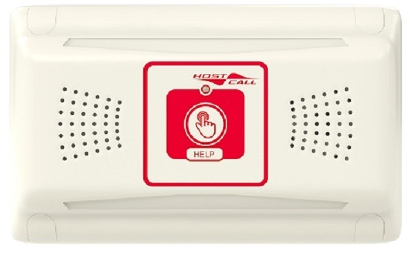 Переговорное устройство громкой связи "пациент-персонал", связь персонала отделения (до 6 абонентов) с постом медсестры, дуплексная связь. Для работы в составе оборудования системы вызова персонала «HostCall-CMP».