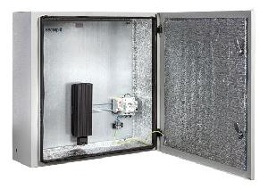 Климатический шкаф IP66, Габариты (внешние): 600х600х210, (-55°С +50°С), Вес: 22 кг. Цвет серый