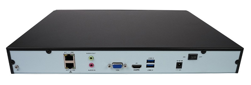 Видеорегистратор для IP-видеокамер TRASSIR, ActiveCam, HiWatch, Hikvision, Wisenet, Uniview и Dahua под управлением TRASSIR OS (Linux) с возможностью подключения к CMS для ритейла и небольших объектов. Запись и воспроизведение до 9 IP видеокамер (суммарный поток до 384Мбит/сек). Поддержка ActiveSearch, Детектор активности, ActivePOS, CMS, СКУД Sigur, СКУД Орион, Скрипты, Offload, Cloud. Разрешение записи до 8 MП. Поддержка кодеков H.265, H.264