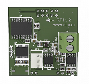 Модуль эмулятора телефонной линии, предназначен для приёма сообщений в протоколе Ademco Contact ID от любых охранных и охранно-пожарных панелей