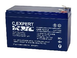 CHR 12-7,2 - Аккумулятор 7а/ч, 12В, 151х65х100 мм, вес 2,2 кг Аккумулятор 7а/ч, 12В, 151х65х100 мм, вес 2,2 кг