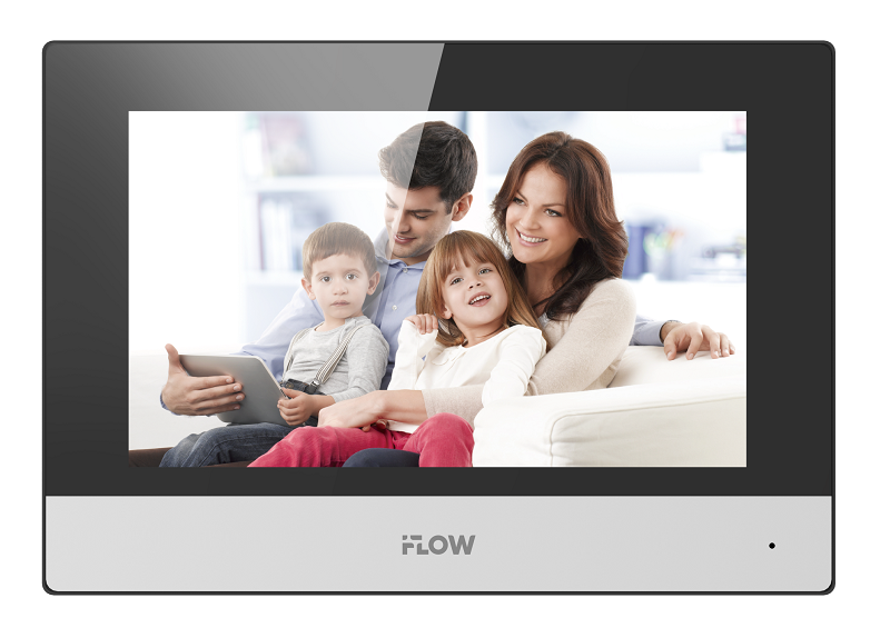 IP видеодомофон Сенсорный 7" цветной TFT LCD, 1024х600; встроенные микрофон и динамик; слот для TF карты до 128Гб; тревожные входы 8; 1 RJ-45 10M/100M Ethernet; DC12В/PoE; 10Вт; -10 °C...+55°C; размер 200 × 140 × 15.1 мм; Вес: 350г;