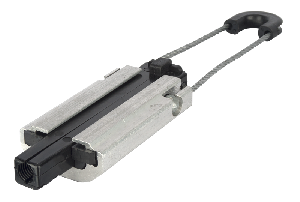 Зажим анкерный, диаметр кабеля от  8 до 11 мм, максимальная рабочая нагрузка 10 кН