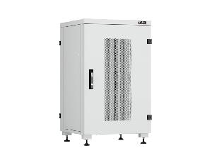 Напольный шкаф серии Lite II 19", 18U, перфорированная дверь, цельнометаллические стенки и задняя дверь, Ш600хВ974хГ600мм, в разобранном виде, серый