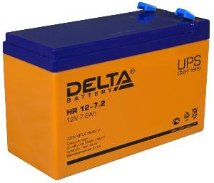 Аккумулятор 7,2 А/ч., 12В, 151х65х100 мм, вес 2,5 кг, Delta UPS series