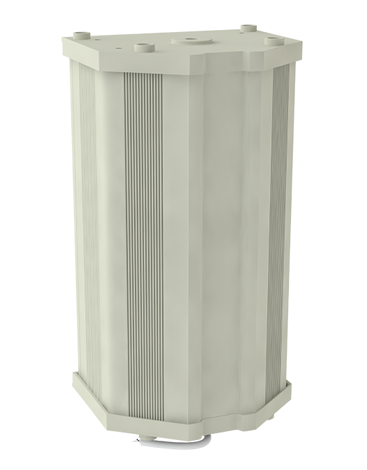 Акустическая система всепогодная двухполосная (колонного типа), 10/5Вт,&nbsp;&nbsp;температура -40 до +55 °С