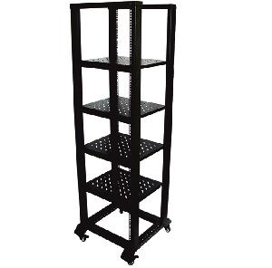 Тромбон-СО-224-2 - Открытая стойка 19" 24U, высота 1177 мм., двухрамная (комплект на 2 прибора:2 полки 470х430мм,  2 фальшпанели, 2 комплекта крепежа), 21кг Открытая стойка 19" 24U, высота 1177 мм., двухрамная (комплект на 2 прибора:2 полки 470х430мм,  2 фальшпанели, 2 комплекта крепежа), 21кг