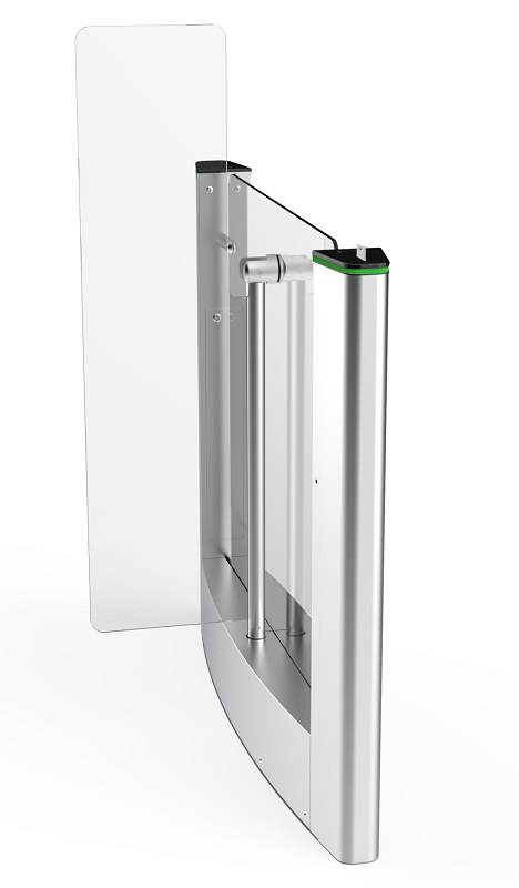 Турникет Quick Line крайний модуль турникета на 660 с высокими створками на 1500 и картоприемником