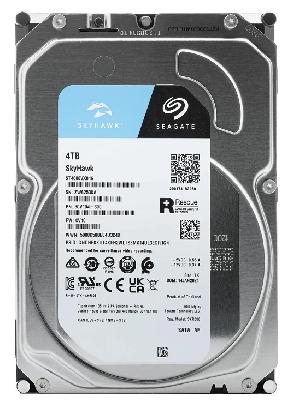HDD 4Tb Жесткий диск Seagate Surveillance Skyhawk, 3.5" SATA, 5400rpm, 256MB