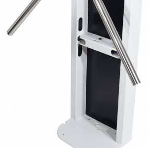 Турникет-трипод электромеханический с закрытой нишей в корпусе. Планки приобретаются отдельно!