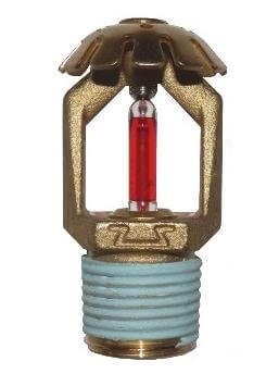 Спринклер общего назначения, колба 5мм, Вверх, белый, температура 57°С, коэффициент производительности 0,60