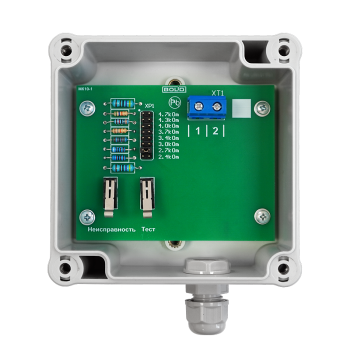 Монтажный оконечный комплект с герметичным подключением термокабеля