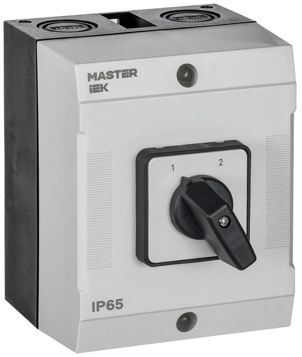 Переключатель кулачковый в боксе стандартная рукоятка 16А сх. 55 MASTER IEK