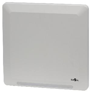 Считыватель UHF, световая и звуковая индикация, интерфейс, RS232, RS485, Wiegand26/34, дальность 0-15 м, IP65, -35°- 60° С, 415 х 415 х 75 мм, 12 В DC, 1.5 А