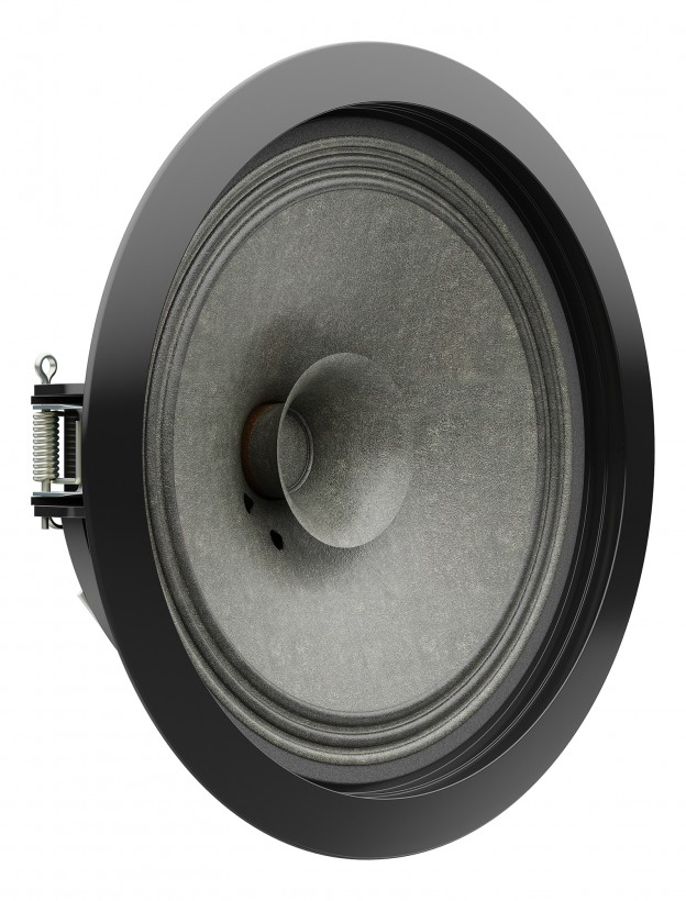 Потолочный громкоговоритель 10/5/2,5 Вт, черный