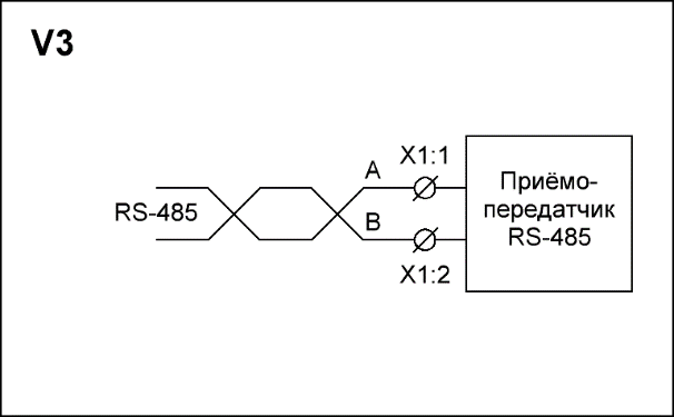 Устройство контроля положения запорной арматуры, интерфейс RS485 с протоколом обмена MODBUS-RTU; потребляемый ток - 20 мА, вход АЦП, U пит 9-30 В
