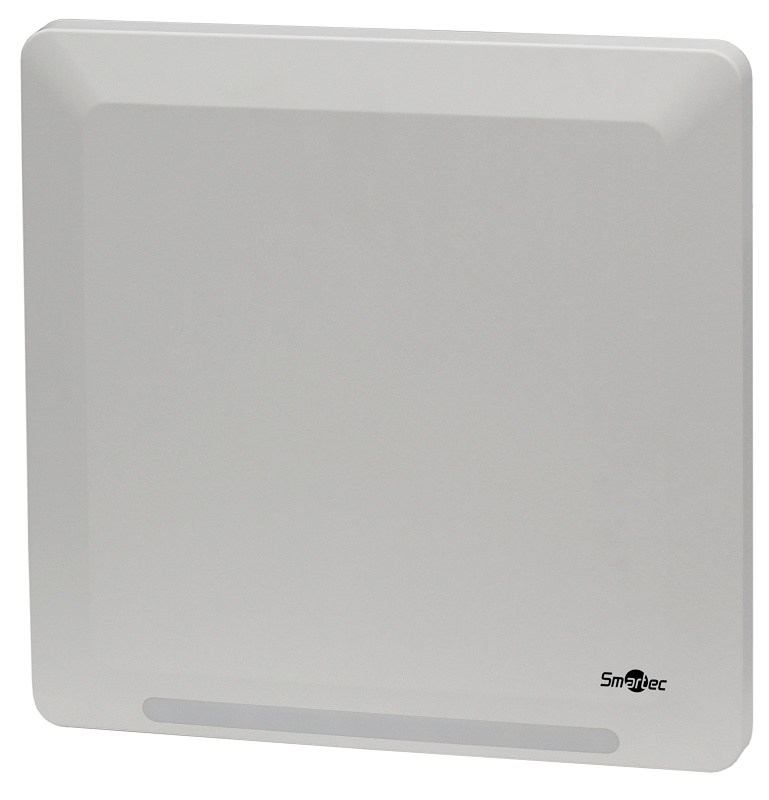 Считыватель UHF, световая и звуковая индикация, интерфейс, RS232, RS485, Wiegand26/34, дальность 0-15 м, IP65, -35°- 60° С, 415 х 415 х 75 мм, 12 В DC, 1.5 А