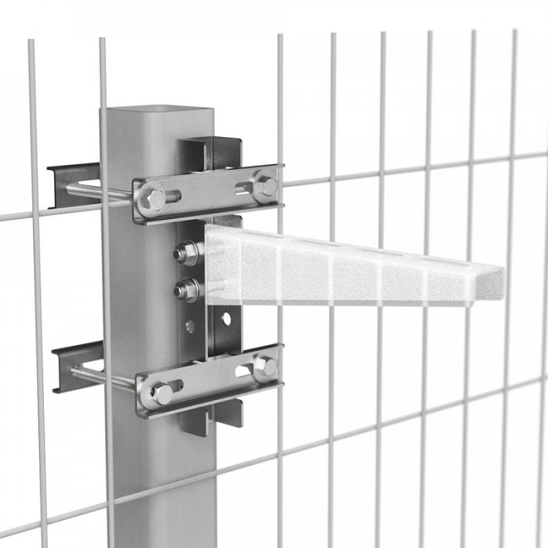 Комплект крепления к опорам ограждений 35х30 AISI 304