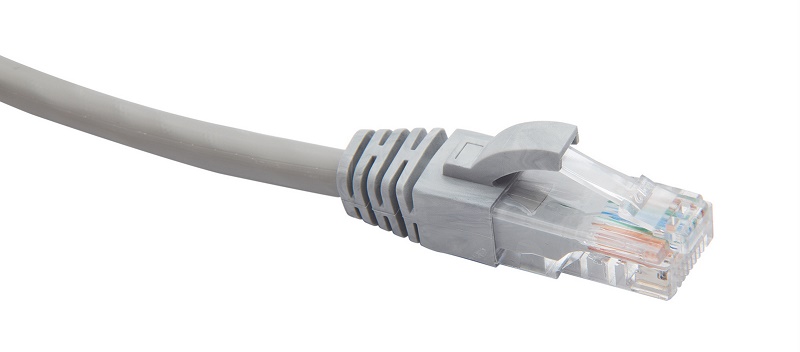 Патч-корд U/UTP Кат.6, LSZH нг(А)-HF 1,0 м, серый