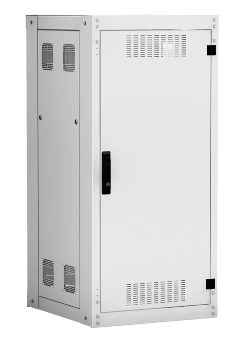 EC-FZ-246060-MMM-GY - Напольный шкаф 19", 24U, металлическая дверь, цельнометаллические стенки, Ш600хВ1242хГ600мм, в разобранном виде, серый Напольный шкаф 19", 24U, металлическая дверь, цельнометаллические стенки, Ш600хВ1242хГ600мм, в разобранном виде, серый