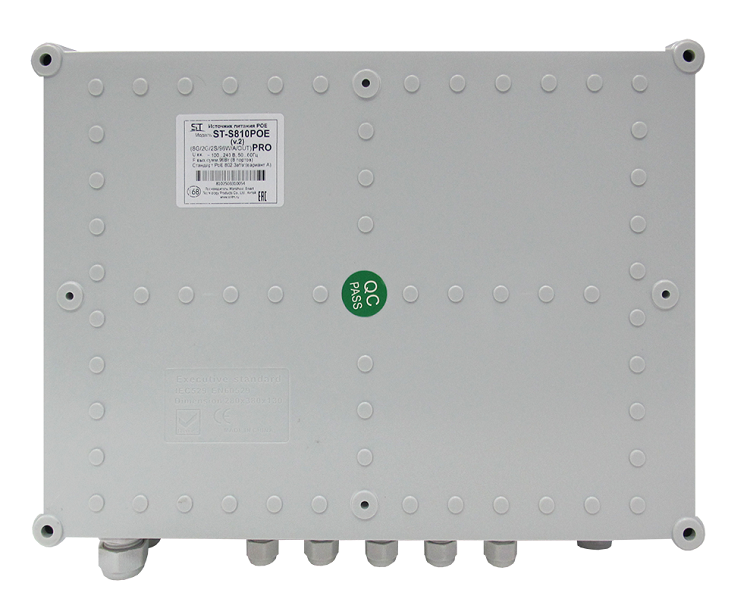 Уличный коммутатор POE 8-ми портовый, PoE порты: 8 х(10/100/1000 Мбит/с), UpLink порты: 2 х (10/100/1000 Мбит/с), SFP порты: 2 х (10/100/1000Мбит/с), Max.пропускная сп-ть: 1000 Мбит/канал, Р(ном) каждый порт (Вт): 12Вт, Р(макс) каждый порт (Вт): 30Вт, Тип РоЕ: А, Защита от КЗ, AI PoE, AI QoS, AI VLAN, Грозозащита
