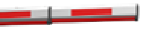 Телескопическая прямая стрела для шлагбаума серии DS-B101-R, 2.5-4.5м