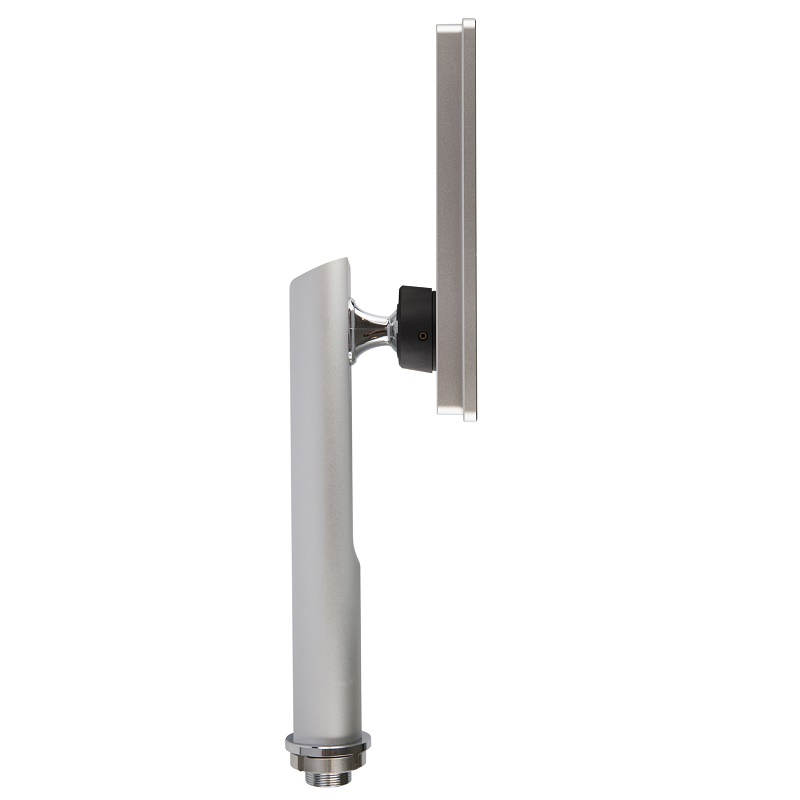Терминал распознавания лиц. Металлический корпус с экраном 8". Ethernet 100Base-TX, RS-232, Wiegand, релейный выход. До 100 000 лиц. Крепление на турникет.