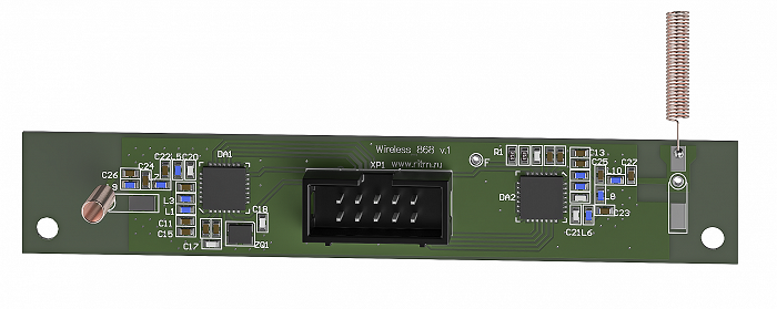 Расширитель радиоканальный предназначен для контроля и управления беспроводными устройствами производства компании «Ритм»