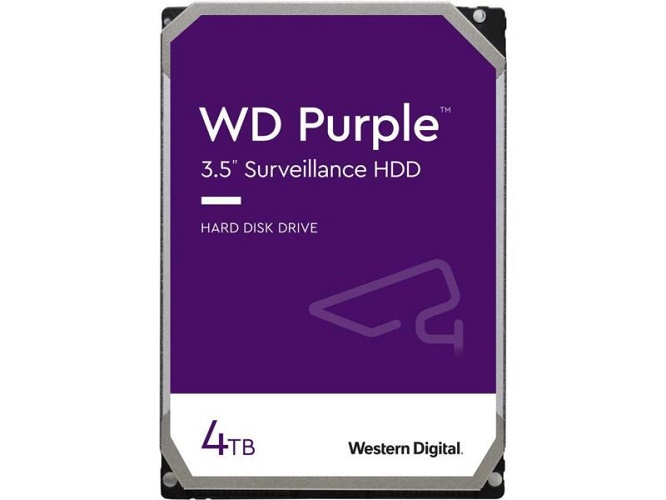 HDD 4Tb Жесткий диск SATA-III 4Tb Surveillance Purple (5400rpm) 256Mb 3.5"