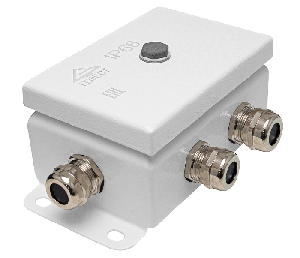 Коробка монтажная общепромышленные, оцинкованная сталь 1,2мм, IP66, 86х126х62 мм, 6 вводов