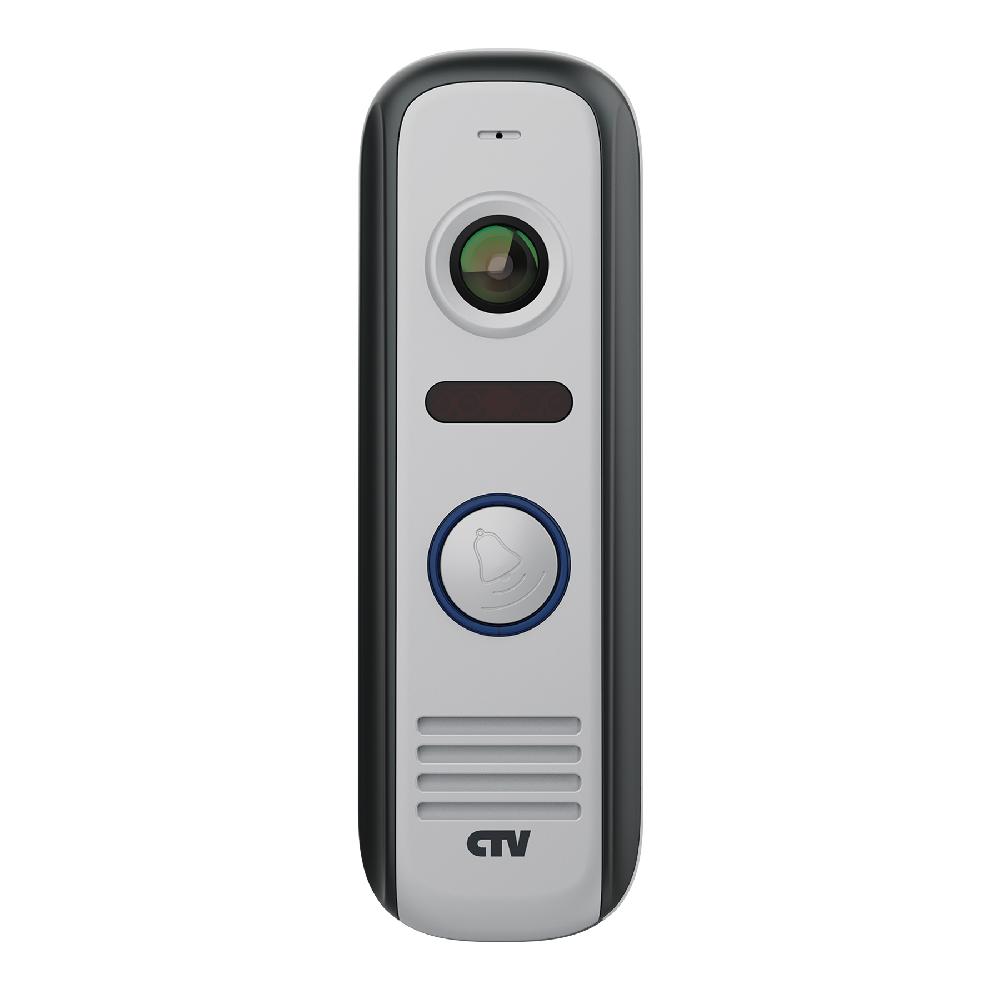 CTV-D4000S (серый) - Вызывная панель для видеодомофона, AHD-H/AHD-M/ CVBS, 1080p, 150°, металличесикий корпус с порошковым покрытием, подсветка кнопки вызова, встроенный блок управления замком (БУЗ), уголок и козырек в комплекте, цв. серый Вызывная панель для видеодомофона, AHD-H/AHD-M/ CVBS, 1080p, 150°, металличесикий корпус с порошковым покрытием, подсветка кнопки вызова, встроенный блок управления замком (БУЗ), уголок и козырек в комплекте, цв. серый