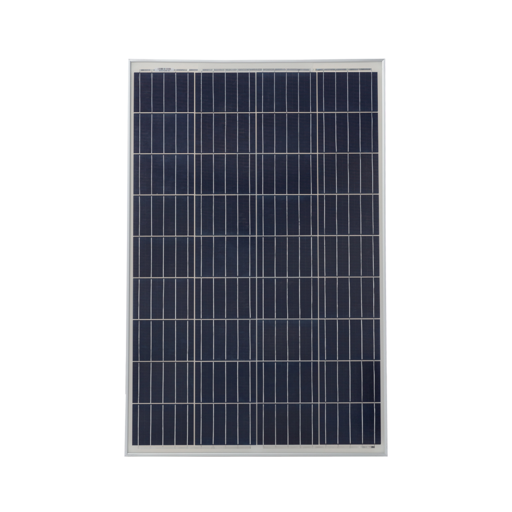 Солнечный модуль, Поли, Номинальная мощность 100Вт, Uном 12В, 1020x670x30, Кол-во элементов 36, 12 кг