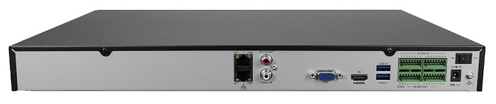 Видеорегистратор для IP-видеокамер TRASSIR, ActiveCam, HiWatch, Hikvision, Wisenet, Uniview и Dahua, с поддержкой Onvif и RTSP под управлением TRASSIR OS (Linux) с возможностью подключения к CMS для ритейла и небольших объектов. Запись до 16 каналов, воспроизведение до 16 IP видеокамер суммарный поток до 256 Мбит/сек). Поддержка ActiveSearch, Детектор активности, ActivePOS, CMS, СКУД Sigur, СКУД Орион, Скрипты, Offload, Cloud. Разрешение записи до 8 MП. Поддержка кодеков H.265, H.264, . Лицензии на подключение видеокамер в комплекте (16 шт). Установка до 4-х HDD/SSD 3.5" объёмом до 18 ТБ каждый (без HDD в комплекте). Сетевой интерфейс 2 RJ-45 10M/100M/1000M Ethernet. 1 x HDMI, 1 x VGA выходы (2 независимых монитора). 1 x USB 2.0, 1 x USB 3.0.