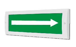 Плоское световое табло, корпус на защёлке, с возможностью смены надписи, 9-13.8В, 26мА, 302x102x19мм, 0.22кг, -30С..+55С, IP52.