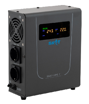 Источник бесперебойного питания с внешним АКБ, 220В, 300ВА, линейно-интерактивный, Рекомендуемая емкость АКБ – от 40 Ач