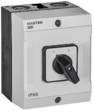 Переключатель кулачковый в боксе стандартная рукоятка 16А сх. 54 MASTER IEK