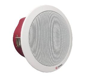 Потолочный громкоговоритель с противопожарным колпаком 10 /5/ 2,5 Вт. Диапазон частот 180-16000 Гц. Цвет - белый. Масса 1,04 кг. В мастер упаковке 12 шт..