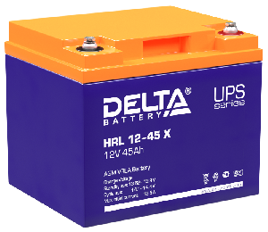 Аккумулятор 45 А/ч 12В, 198х166х170 мм, вес 14,8 кг, UPS series, 12 лет