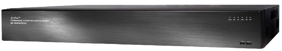 6-ти канальный гибридный регистратор (DTV/IP) реального времени (480 к/с) 4K UHD (8M), 16 BNC входа, аудио RCA 8/2,&nbsp;&nbsp;вых.– HDMI (2160P) / VGA / BNC, Embedded Linux, 3xSATA (по 8 Tб), e-SATA, Alarm -16/2, ¶RS-485, 2xUSB