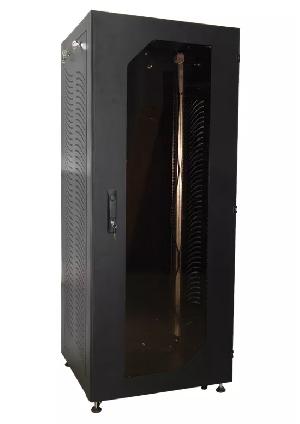 ТШ-326060Ч8 - Шкаф телекоммуникационный 19"" напольный 32U чёрный на 8 приборов (RAL 9005, 600x600, полезная глубина 535мм, дверь стекло, в комплекте вентиляторный блок с проводом и вилкой 220В, термостат, кронштейн, два блока розеток на 8 гнезд, 8 полок, 8 фальш панелей, ролики, метизы, провода заземления) Шкаф телекоммуникационный 19"" напольный 32U чёрный на 8 приборов (RAL 9005, 600x600, полезная глубина 535мм, дверь стекло, в комплекте вентиляторный блок с проводом и вилкой 220В, термостат, кронштейн, два блока розеток на 8 гнезд, 8 полок, 8 фальш панелей, ролики, метизы, провода заземления)