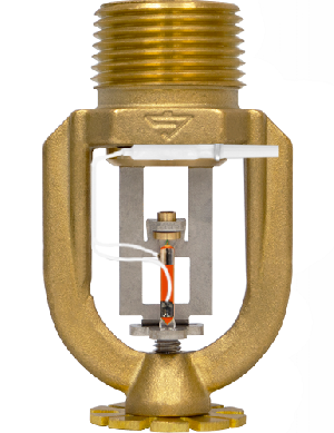 Спринклер повышенной производительности с принудительным пуском, вниз, 57°С, Бронза, К-фактор - 362 (25)