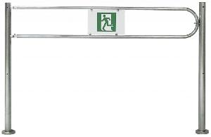 универсальная (левая / правая). Цвет – хром. Высота 1 м (В=770), 2 муфты под трубу 25 мм, антивандальная, с механизмом регулировки положения рамки