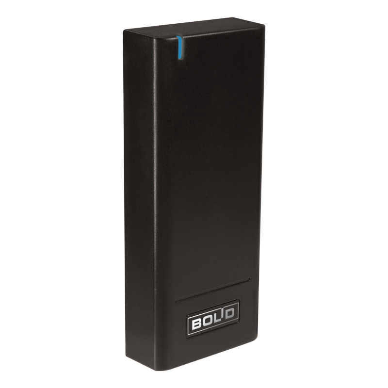 Считыватель проксимити карты Mifare с интерфейсами Wiegand-26 и Wiegand-32. Исполнение накладной