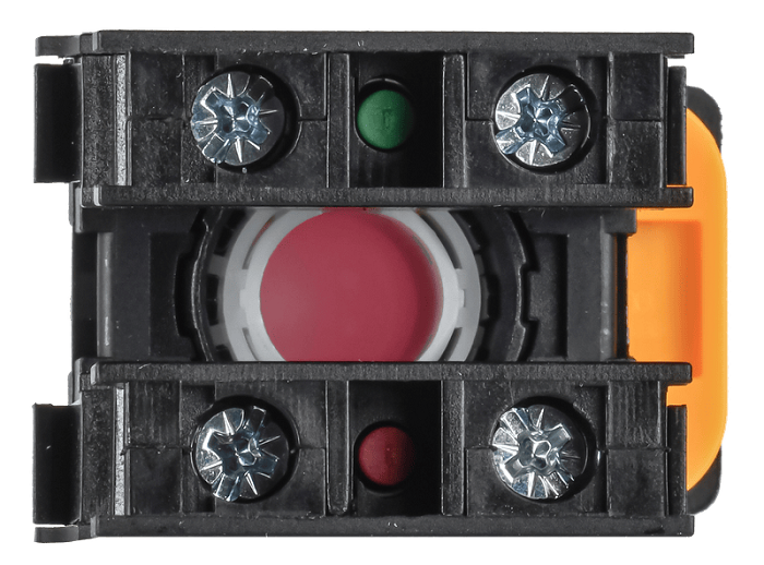 Кнопка d=22мм 1NO+1NC красная MASTER IEK