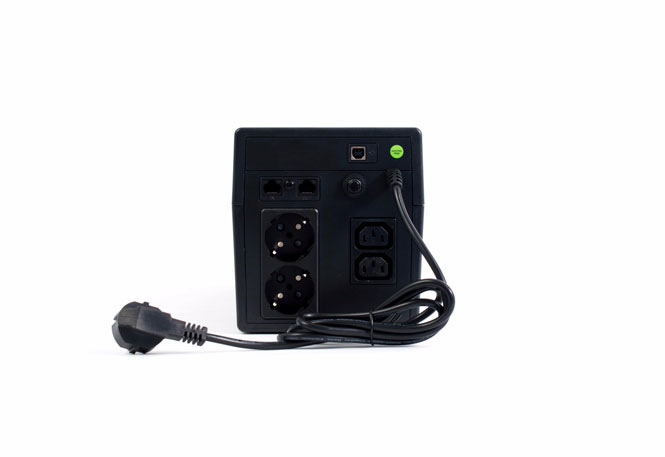 Источник бесперебойного питания&nbsp;&nbsp;220В, 1000 ВА, (600 Вт), встроенный АКБ 7Ач, 2 шт., время резерва 4 мин., холодный старт, модифицированный синус