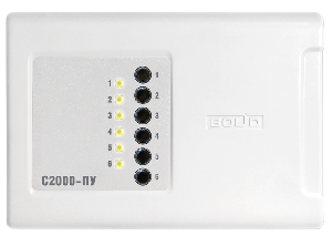 С2000-ПУ - Пульт управления. Подключаемых цепей-6. предназначен для формирования сигналов, управляющих установками автоматического пожаротушения, дымоудаления и иными исполнительными устройствами Пульт управления. Подключаемых цепей-6. предназначен для формирования сигналов, управляющих установками автоматического пожаротушения, дымоудаления и иными исполнительными устройствами