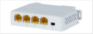 Повторитель POE, 3 POE порта (1000 Мбит/с), 1 RJ-45 Uplink порт (1000 Мбит/с), бюджет на порт до 8 Вт, общий бюджет до 25 Вт.