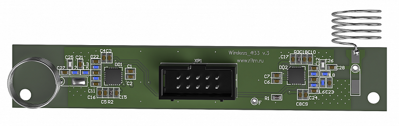 Расширитель беспроводных датчиков 433 МГц предназначен для контроля и управления беспроводными устройствами