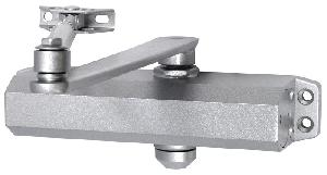 Доводчик двери c тягой EN 2-5, 40 - 120 кг, 1400 мм, 2-х скор., тормоз открывания, SL - алюм